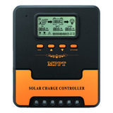 Controlador De Carga Painel Solar 100% Mppt 40a 12 / 24v Lcd Display Regulador Parâmetro Automático