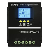 Controlador De Carga Solar 100a Mppt, Regulador, Tecido