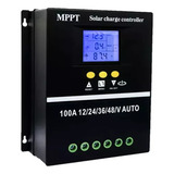 Controlador De Carga Solar 100a Mppt 24v