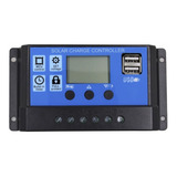 Controlador De Carga Solar Fotovoltaico Pwm Rbl-10a Lcd 10a