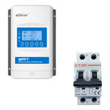 Controlador De Carga Solar Mppt Xtra 30a Epever + Disj 32a