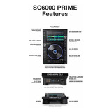 Controlador De Dj Denon Sc6000 Preto
