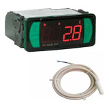 Controlador De Temperatura Mt-512e 2hp Full Gauge C/ Sensor