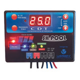 Controlador Diferencial Temperatura Piscina Cdt Com Display