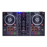 Controlador Dj Numark Party Mix Preto Da 2 Canais