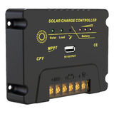 Controlador Solar 20a Recarregador Solar Painel