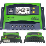 Controlador Solar Carga Pwm 40a Automático