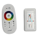 Controladora + Controle Rgb Touch Rf