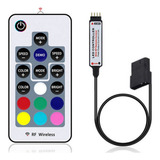 Controladora Rgb Cooler Fan 4 Pinos 12v Conexão Molex E Sata