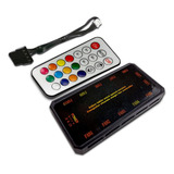 Controladora Rgb Fan Rgb 6 Pinos + Controle Até 10 Fans