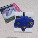 Controle (joystick) Nintendo 64 Azul