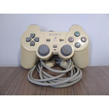 Controle 100% Original Psone Ps1, Defeito Analógico Leia Obs