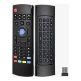 Controle Air Mouse 2.4g Com Sensor Teclado Smart Tv 