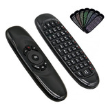 Controle Air Mouse Com Teclado Luminoso