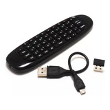 Controle Air Mouse Mini Teclado Smart Videogame Pc Aparelho