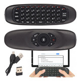 Controle Air Mouse Smart Tv Teclado