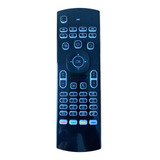 Controle Air Mouse Teclad Luminoso Andróid Tv Smart /pc Box