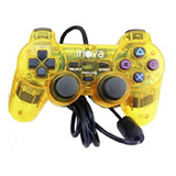 Controle Amarelo Gamer Playstation Com Fio