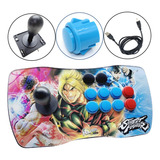Controle Arcade Fliperama Pc/play3/play4/rasp Basic Black Co