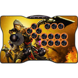 Controle Arcade Para Ps4 Sem Fio E Com Analóg. Todos Jogos!