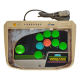 Controle Arcade Virtua Stick Sega Saturno