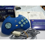 Controle Ascii Pad Edição Snk Na Caixa - Sega Dreamcast