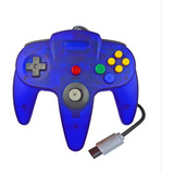 Controle Azul Cristal Marca Next-a Compatível N64 Cn04