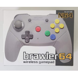 Controle Brawler64 Wireless Para Nintendo 64 - Retrofighters