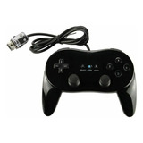 Controle Classico Wii/wii U Preto