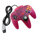 Controle Com Fio Compatível Com Nintendo 64 Joystick P/ N64