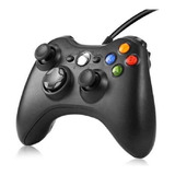 Controle Com Fio Compatível Xbox 360 E Pc Slim Joystick