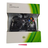 Controle Com Fio Para Xbox 360 E Pc - Cabo Com 2.5 Metros