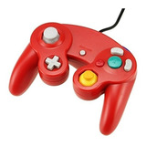 Controle Compatível Com Game Cube Vermelho Fosco Cgc23
