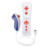 Controle Compatível Nintendo Wii Remote Motion Plus Nunchuk