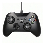 Controle Compatível Xbox One E Pc Gamer Com Fio Usb Vibração