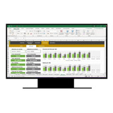 Controle De Consumo De Combustível Frota Completa Excel