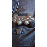 Controle De Ps2 Com Analogico Dual Shock Cor Preto