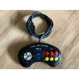 Controle Dynacom 3 Botões Turbo + Slow Para Mega Drive. 100%