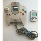 Controle E Vmu Originais Dreamcast Funcionando Perfeitamente