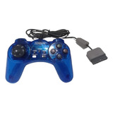 Controle Fostom Azul Compatível Ps1 Play