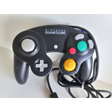 Controle Game Cube Preto Original Nintendo