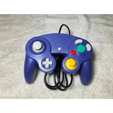 Controle Gamecube Roxo Indigo Paralelo Funcionando 100%