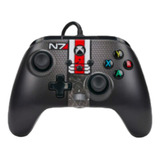 Controle Joystick Acco Brands Powera Enhanced Wired Controller Para Xbox Series X|s Advantage Lumectra Mass Effect N7