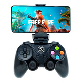 Controle Joystick Bluetooth Sem Fio Game Manete Celular Pc Cor Preto