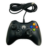 Controle Joystick Com Fio Compativel Xbox360