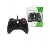 Controle Joystick Manete Com Fio Xbox 360 Pc Usb Power Tech