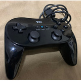 Controle Joystick Nintendo Wii Classic Pro Controller Preto