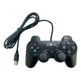 Controle Joystick Para Pc Usb Manete Com Fio 1,5 Metros