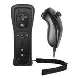 Controle Joystick Para Wii Remote + Nunchuk + Case Silicone
