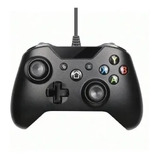 Controle Joystick Para Xbox One Preto Com Fio Vibra Pc Note